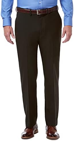 haggar men's premium comfort straight fit flat front dress pant Haggar Men's Premium Comfort Stretch Classic-Fit Solid Flat Front Dress Pants