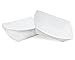 Extra Small (1/2 Lb.) White Paper Food Tray | 25 Ct