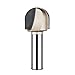 uxcell 1-inch Cutting Dia, 1/2-inch Straight Shank, Tungsten Carbide Core Box Round Nose Router Bits