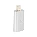 Magnetic Adapter,ZIYUO Hot Micro USB Magnetic Charger Metal Cable Adapter For Android Samsung LG (Silver)
