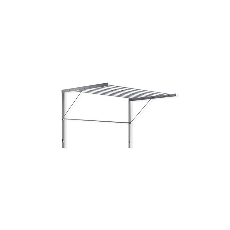 Brightmaison Wall Mount Clothes Drying Rack & Laundry Room Organizer, 6