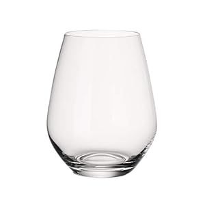 Villeroy & Boch Ovid Vaso Juego De 4 Claro, Apto Para Lavavajillas, Vasos De Agua De Cristal, Set Vasos, Copas De Agua, Vidrio De Cristal