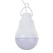 BESSKY Portable Hook Outdoor Camping USB 5W DC 5V 10LED Light Lamp Bulb Cool White（White）