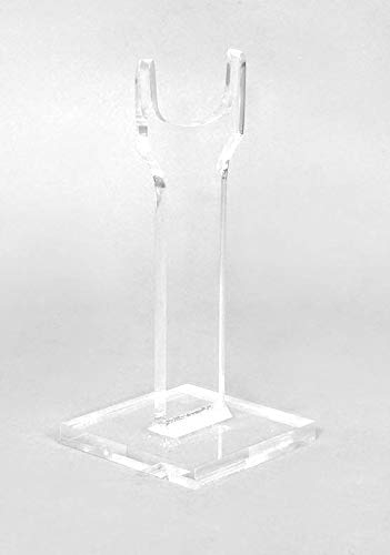 Easels by Amron Rifle, Long Gun Wide Top Display Stand, for Displays and Shows, Clear Acrylic, Sold AS Single Units for Mixing Sizes. (Usually Pick 2) (8 inch) - Thumbnail 7
