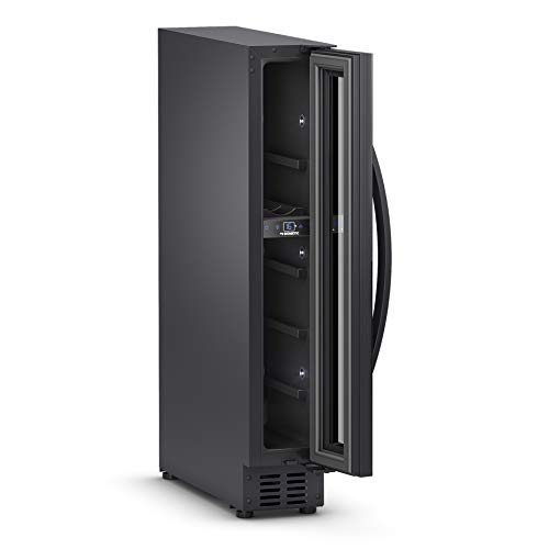 DOMETIC E7FG - Nevera de vino con compresor de 7 botellas con puerta de cristal sin marco