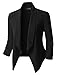 RK Ruby Karat Womens Lightweight Casual Work Blazer Cardigan