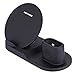 Wireless Charger Station,3 in 1 Charging Stand for Apple Watch, Dock for AirPods, Qi-Certified Wireless Charger for iPhone 11 Pro Max/11/xr/8/Xs/Samsung/All Qi Phones, with AC Adapter