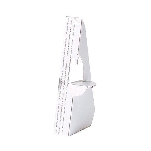 Lineco Self-Stick Easel Back, 12 inches, White, Package of 5 (328-3012)