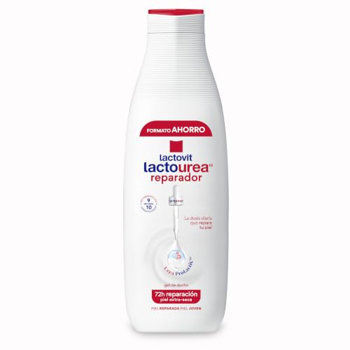 - Lactourea, idratante e nutriente, pelle forte e giovane, consistenza cremosa e leggera, con proteine di calcio, per pelli molto secche o extra secche - 750 ml
