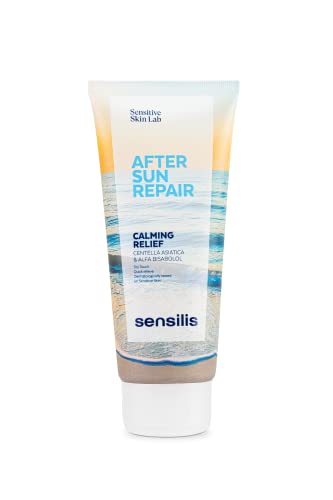 Sensilis - After Sun Repair, Émulsion Hydratante et Apaisante pour la Peau Exposée, avec Allantoïne et Centella Asiatica, Effet Rafraîchissant Après Application, Adaptée à Tous Types de Peau - 200 ml