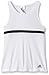 adidas Girl's Youth Tennis Girls Club Tank, White, X-Small