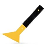 Ehdis 5 Inch Wide Blade 12.5 Inch Long Handle Car Scraper Plastic Water Squeegee with Black Rubber Grip Handle for All Types of Window Tint Film, Decals, Wrapping