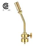 MR. TORCH Solid Brass Jumbo Pencil Flame Gas Welding Torch Head Nozzle, Upgraded Full Metal Version, Fuel by MAPP/MAP Pro/Propane, CSA Certified (Torch Only)