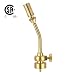 MR. TORCH Solid Brass Jumbo Pencil Flame Gas Welding Torch Head Nozzle, Upgraded Full Metal Version, Fuel by MAPP/MAP Pro/Propane, CSA Certified (Torch Only)