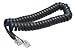 Cisco Handset Gray Curly Cord 7 Ft for 7900 Series Phones