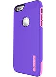 TOTU iPhone 6S Plus Case, Scratch Resistant Thin Armor Dual Layer Protective Hybrid Case Shock Absorbing Technology Case for Apple iPhone 6 plus (2014) and iPhone 6S Plus (2015) - Indigo Violet/Light Rose