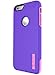 TOTU iPhone 6S Plus Case, Scratch Resistant Thin Dual Layer Protective Hybrid Case Shock Absorbing Technology Case for Apple iPhone 6 plus (2014) and iPhone 6S Plus (2015) - Indigo Violet/Light Rose