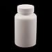 uxcell 5pcs 300ml High-grade Plastic Capsule Pill Bottle Healthy Product Round Bottle White