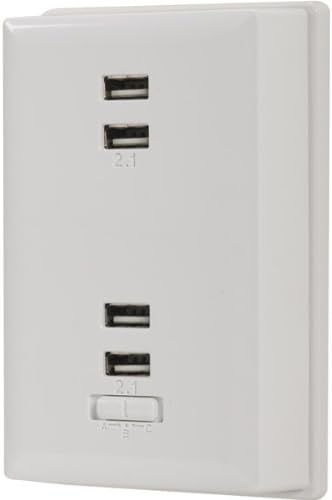 RCA Wall Plate USB Charger