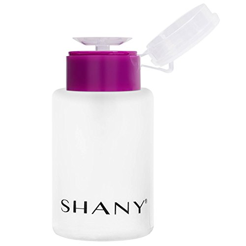 SHANY Push-Top Nail/Makeup/skin Care Liquid Dispenser with Snap Flip Top, 6OZ, Pack of 3