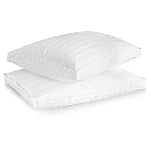 puredown Bed Pillow for Sleeping Goose Feathers and Down Pillow with