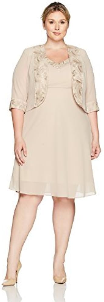le bos plus embroidered jacket dress