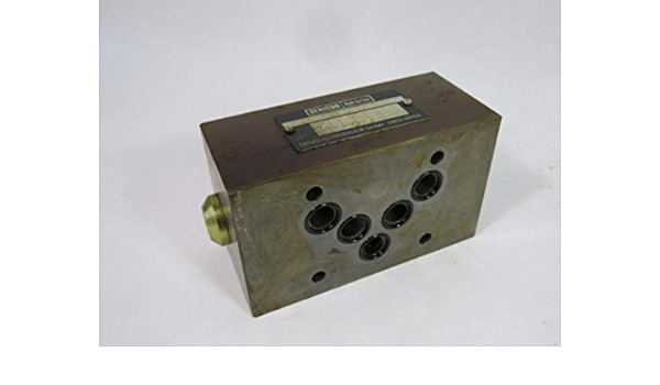 Denison Hydraulics Zre A 02 D1 098 91021 Solenoid Valve Block Amazon Com Industrial Scientific