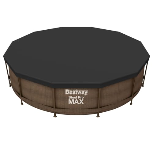Bestway, Round Pool Cover for Above Ground Pools, Swimming Pool Cover 3.66m