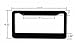 Drive! Japanese Lowered JDM Stance Low Drift Slammed Black License Plate Frame