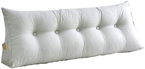 ふわふわの枕 二重の三角形の背もたれ 自宅で休憩や読書をするためのクッション ベッドで休む 洗える Cm 色 白 サイズ 100 出色