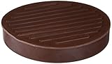 Shepherd Hardware 9067 Round Rubber Furniture Cups (2 Pack), 3", Brown