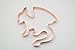 The Fussy Pup Winged Dragon Cookie Cutter 4.75 Inch Handcrafted in USA