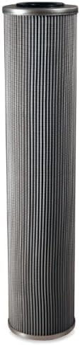 Schroeder KKZ25 Z-Media Hydraulic Filter Cartridge, Micro-Glass, Removes Rust, Metallic Debris, Fibers, Dirt; 18" Height, 3.9" OD, 1.625" ID, 25 Micron