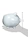 Pearhead Ceramic Piggy Bank, Nursery Decor, Holiday Present, Savings Coin Bank For Kids, Blue