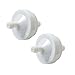 HIFROM Fuel Filter for Briggs & Stratton 394358 394358S 4112 5098H 5098K John Deere AM38708 75 Micron Lawn Mower primary