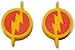 Tennis Vibration Dampener Emoji 2 Pack