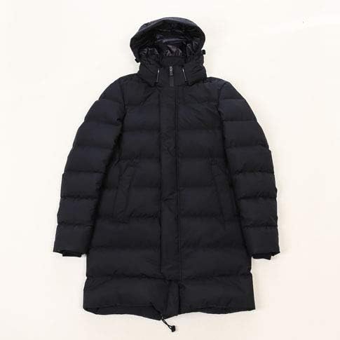 Amazon Herno ヘルノ メンズ ダウン Laminar ラミナー ロング丈 フーテッド ダウンコート ラミナー ゴアテックス ネイビー Pi129ul 91 50 コート ジャケット 通販