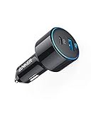 USB C Car Charger, Anker 42W PowerDrive Speed+ Duo, 2 Port USB Car Charger with one 30W Power Delivery Port for iPhone Xs/Max/XR/X/8, iPad Pro, MacBook Pro/Air 2018, Galaxy S10/S9/S8, LG, and More
