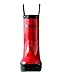 OAKI Kids Waterproof Rain Boots with Easy-On Handles, Fiery Red, 12T US Toddler