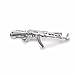 Yoursfs Tie Pins Gun Tie Bar Stainless Steel for Mens Gift Necktie Bar Clips Tie Pins