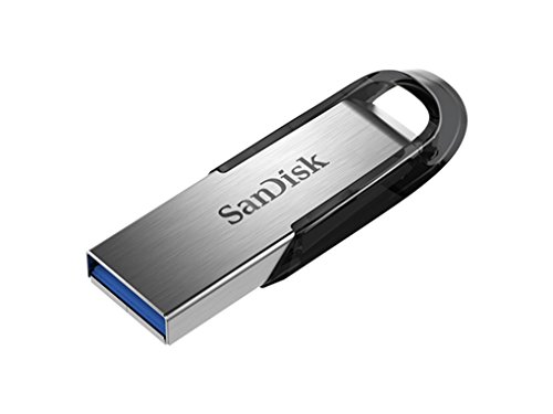 SanDisk 128GB Ultra Flair USB 3.0 Flash Drive - SDCZ73-128G-G46, black