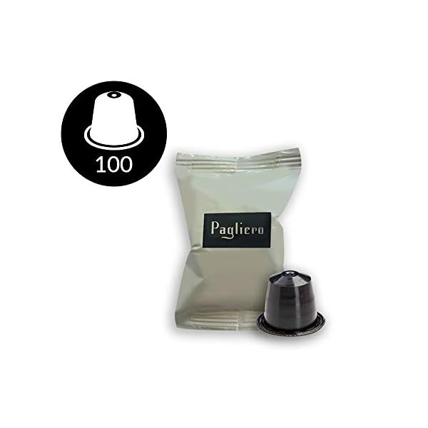 Pagliero Cremoso 100 - Kaffeekapseln Nespresso Kompatible Made in Italy – Bild 3