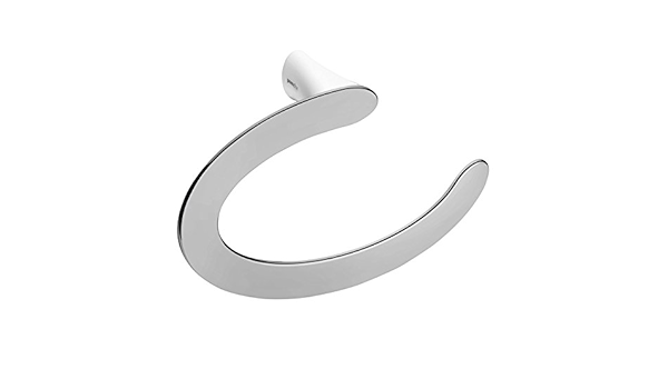 Pomdor - Toallero aro blanco-cromo belle : Amazon.es ...