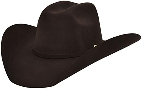 Alamo 7X Chocolate Brown Felt Hat With Truman Crown