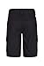 Mountain Warehouse Active Kids Zip Off Hiking Pants - Boys & Girls Black Kids 9-10 Yrs (130-142 cm)