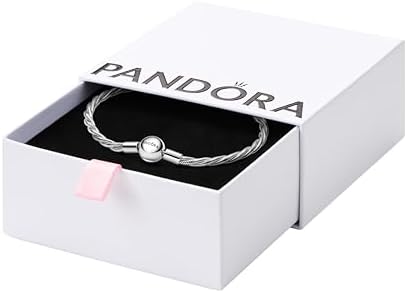 Amazon.com: Pandora Jewelry Smooth Moments Snake Chain Charm