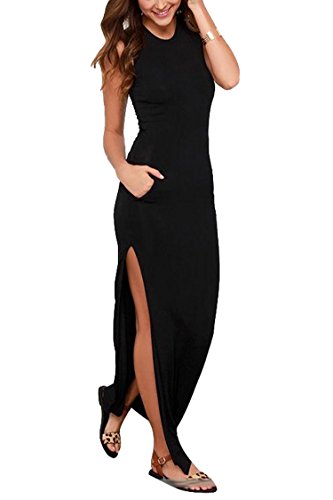 Dots Deep V Neck Vacation Dress