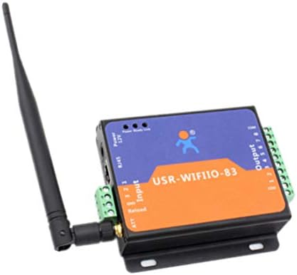 USR WiFi Remote Control Relay 8 Channel Output WiFi Relay Contoroller with Antenna and Support Timming Function Wireless Router