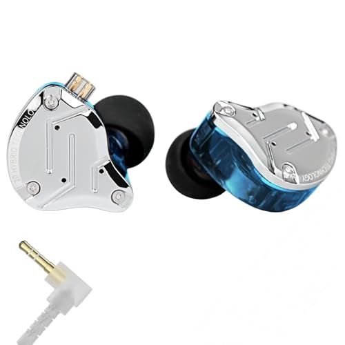 KZ ZS10 PRO In-Ear Monitor Headphones Blue