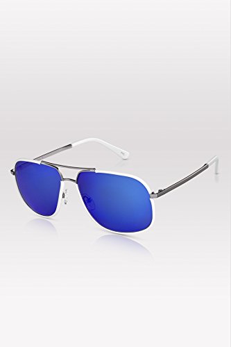 Perverse Sunglasses Bellezza Retro Round Aviator Sunglasses  display picture 3